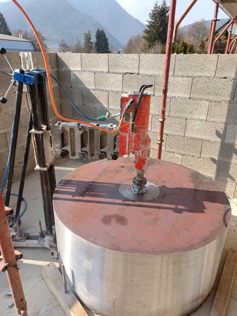 Ugodno diamantno vrtanje in rezanje armiranega betona Slovenija