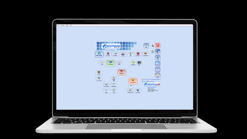 Programska informacijska rešitev za transportna podjetja ClickTrans