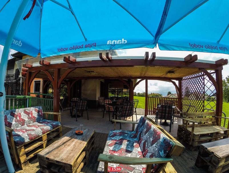 picerija, prostor za zaključene družbe do 20 oseb