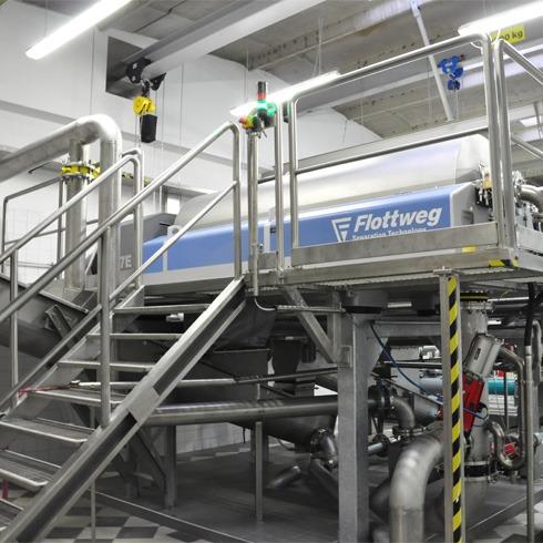 prodaja opreme za uporabo na čistilnih napravah