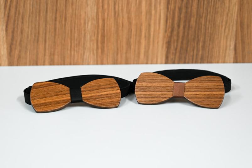 LEStyling izdeluje in ugodno prodaja lesene metuljčke za svečane priložnosti