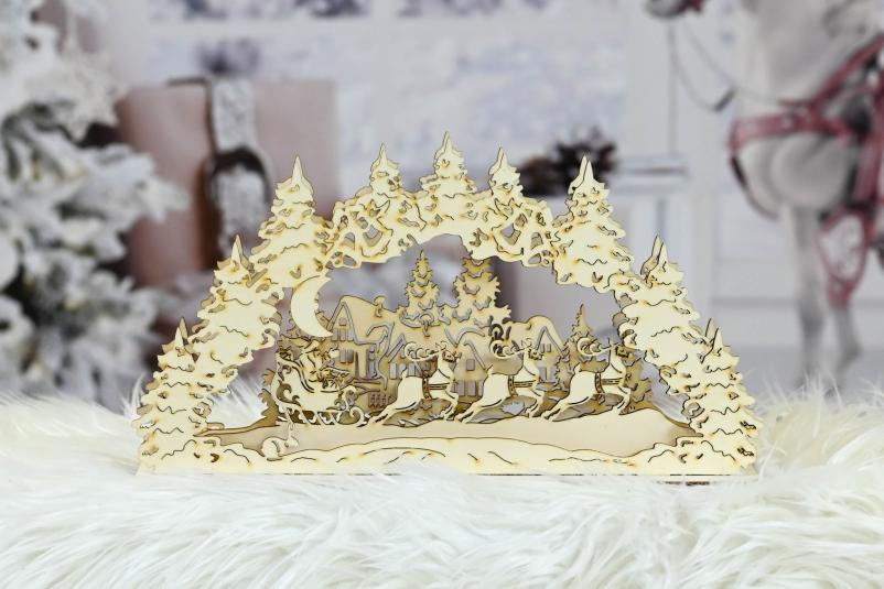 Izdelava laserskih izdelkov iz lesa 