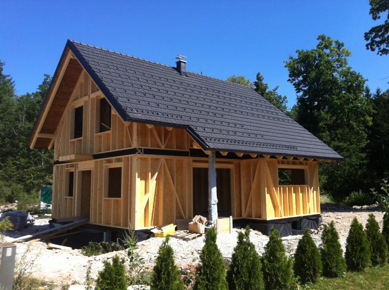 Masivna lesena gradnja X-LAM Ljubljana