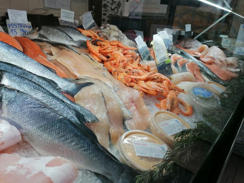 Dostava svežih in zamrznjenih rib Prekmurje