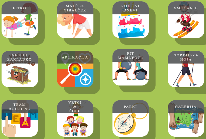 Outdoor animacija Gorenjska 