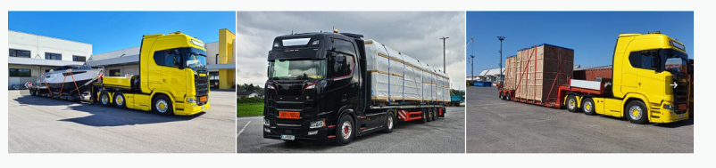 Qualitätsvolle außerordentliche Transporte Slowenien