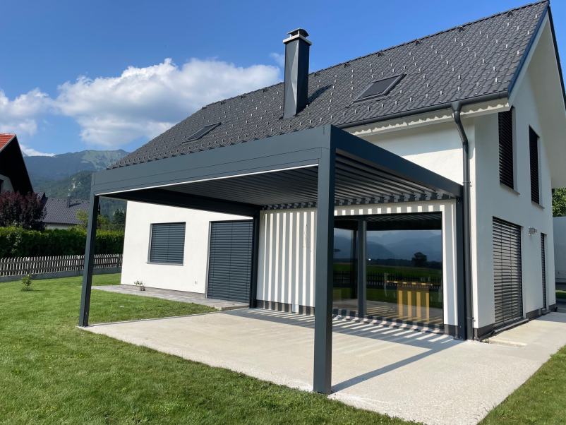 Bioklimatska pergola Slovenija