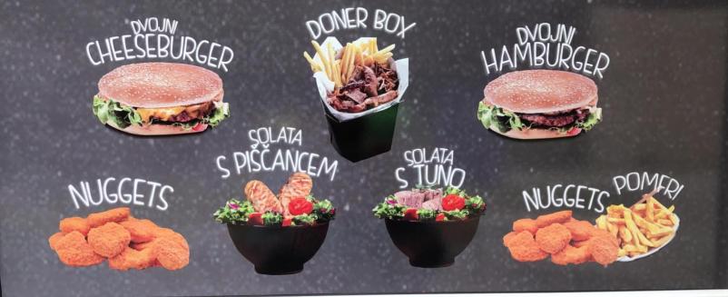 Dober burger, kebab in pizza Kidričevo