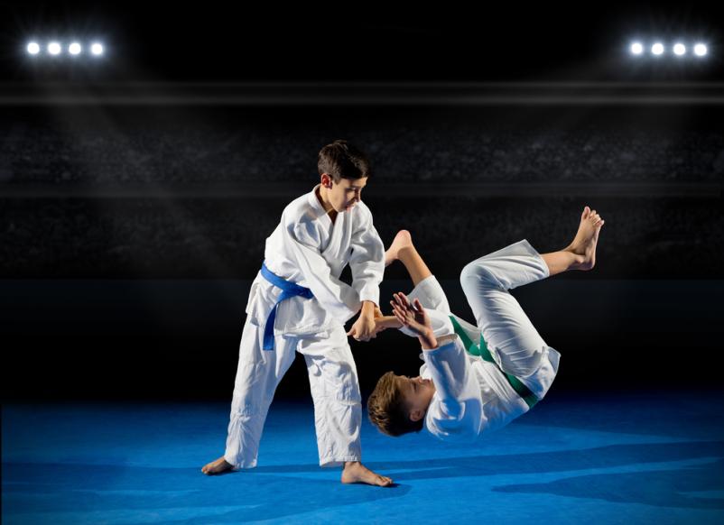 Treningi karateja za otroke Kamnik