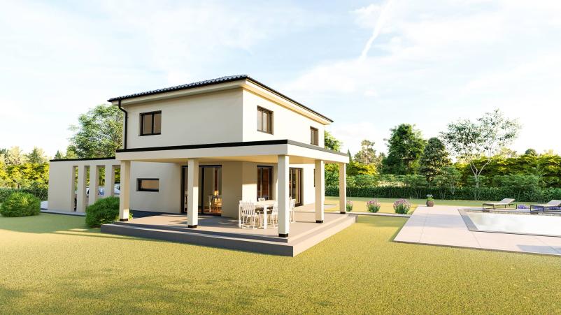 Gradnja nizkoenergijske montažne hiše na ključ