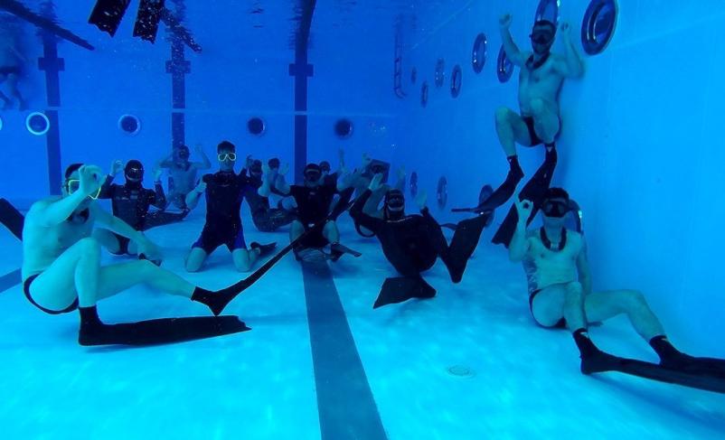 Tečaj potapljanja na vdih