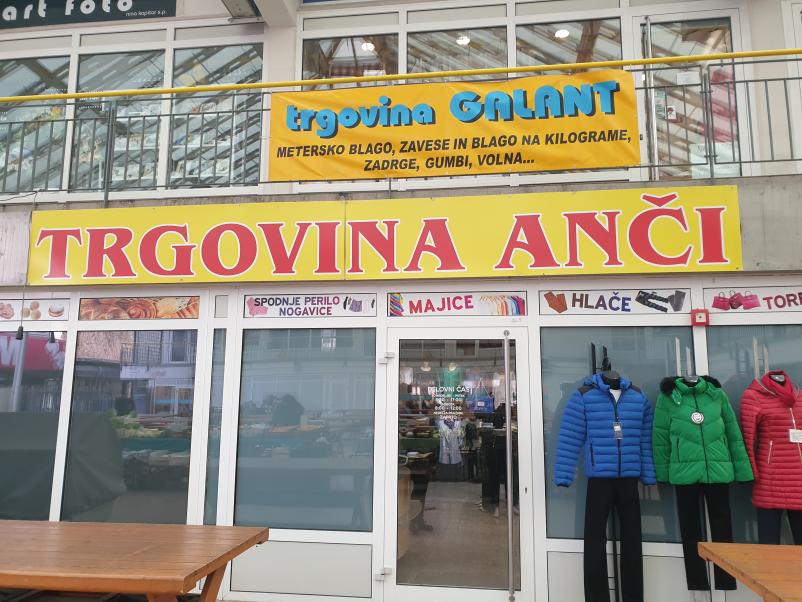 Trgovina z oblačili Zagorje, Zasavje