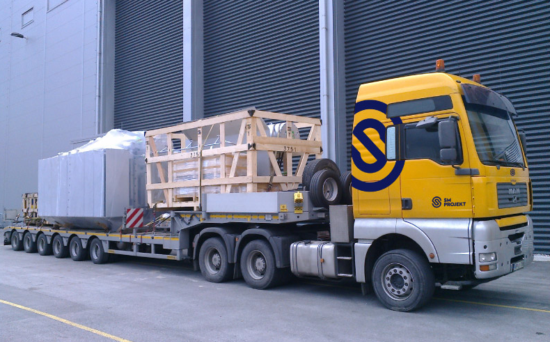 Zahtevni prevozi industrijskih strojev Slovenija 
