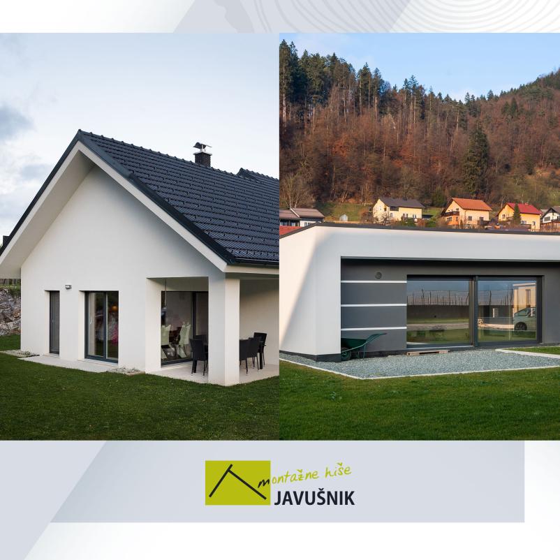 Ugodna postavitev lesenih montažnih hiš v Sloveniji