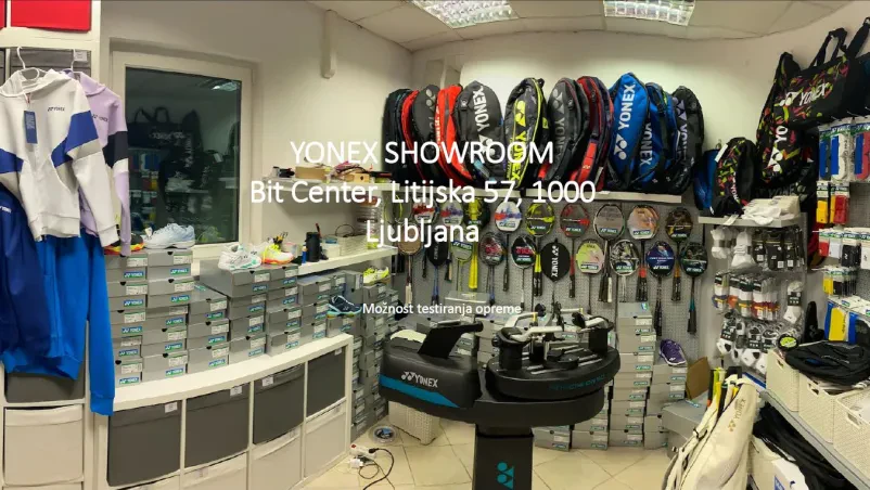 Yonex oprema za tenis Ljubljana