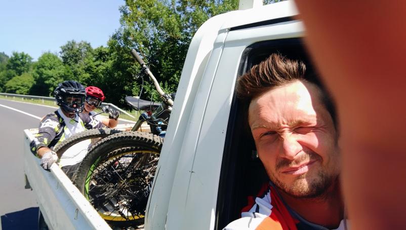 Bike shuttle Slovenia