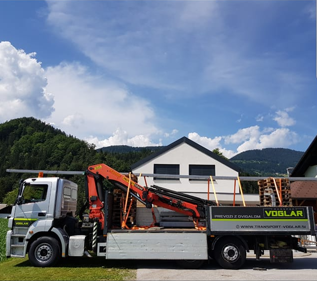Prevozi tovora po Sloveniji in EU