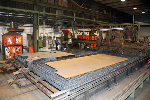 Manufacture of steel metal structures in Slovenia 