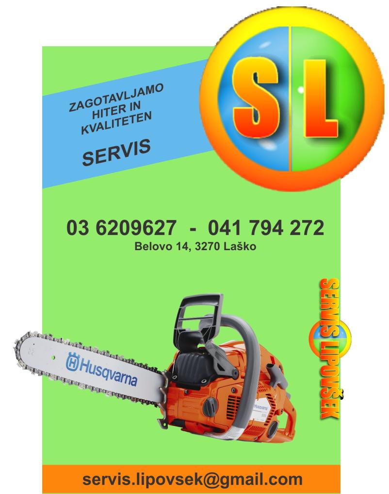 Popravilo Husqvarna opreme Savinjska