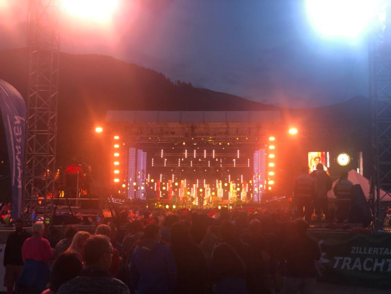 Beleuchtung für verschiedene Veranstaltungen in Slowenien