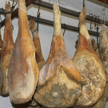 Domač pršut, Goriška