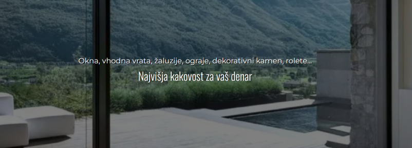 Kvalitetna okna in vrata Maribor