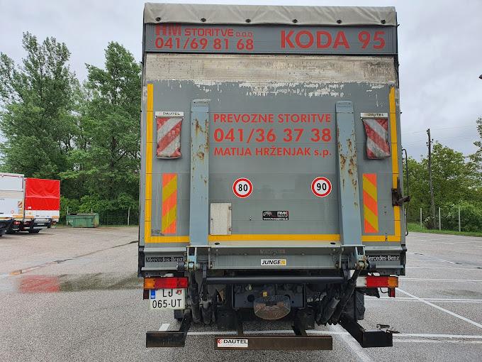 Kamionski prevoz tovora Slovenija