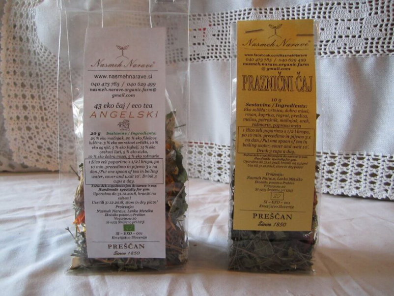 Ekološki čaji Ljubljana