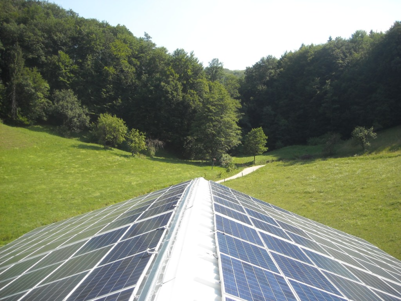 Izvedba sončne elektrarne Savinjska