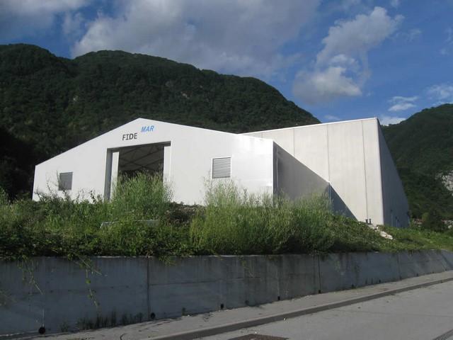 montažna hala za skladišče