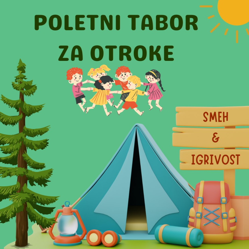 Poletni tabor za otroke Osrednja Slovenija
