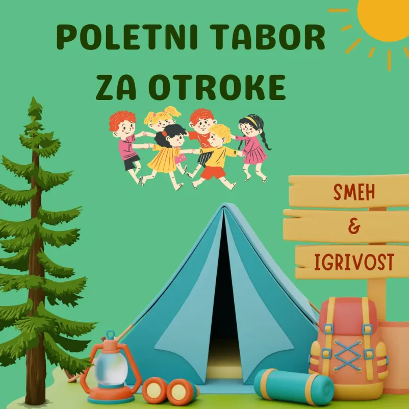 Poletni tabor za otroke Osrednja Slovenija