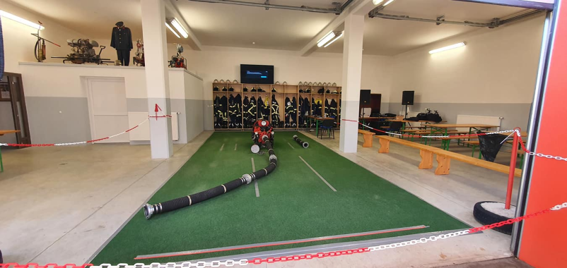 Pomoč gasilcev v Trebnjem