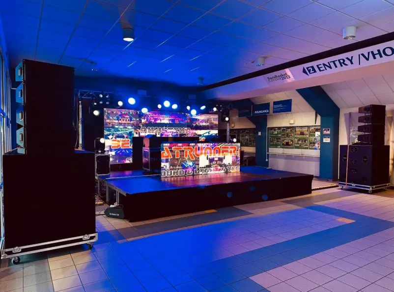 Sound system for rent EU