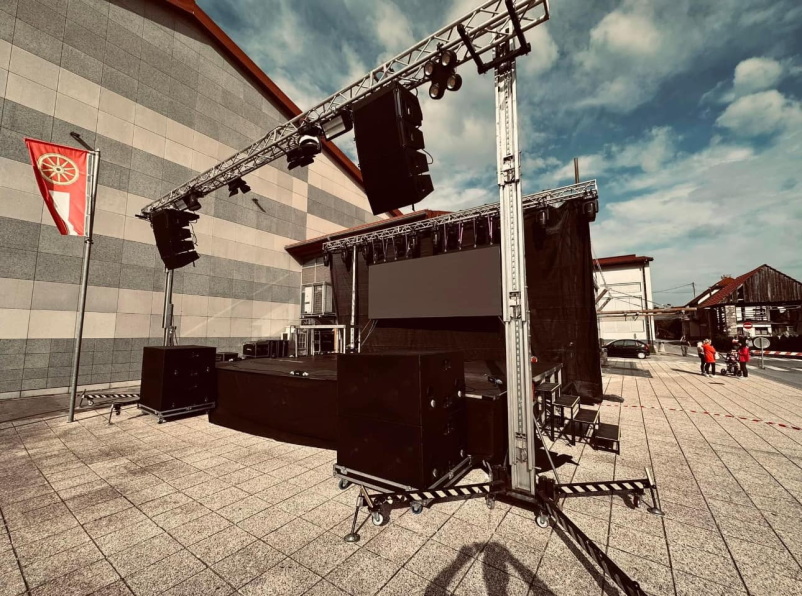 Audio system for rent EU