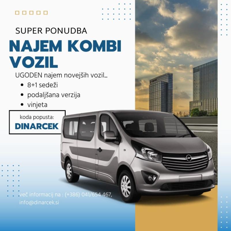 Tisk nalepk in najem vozil Slovenj Gradec, Koroška