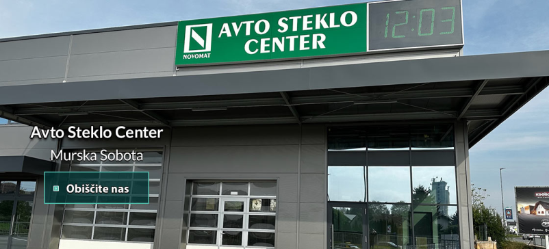 Menjava in popravilo avtostekel Murska Sobota