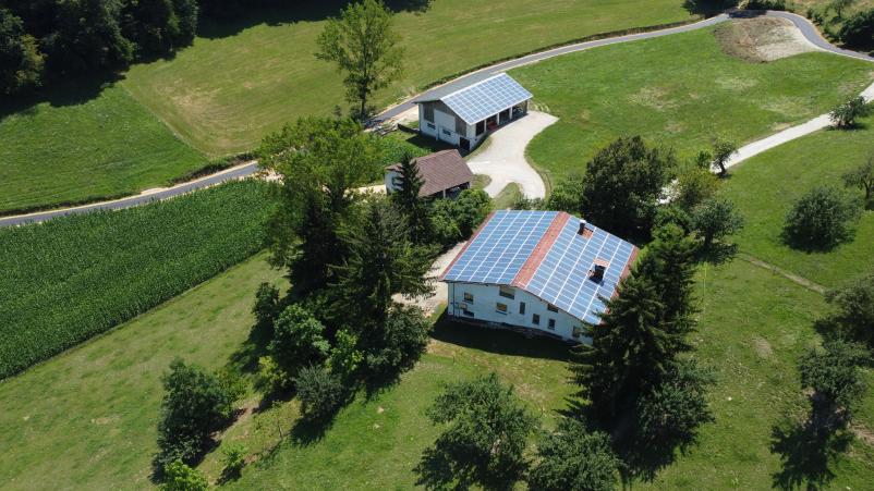 Izvedba sončne elektrarne Savinjska