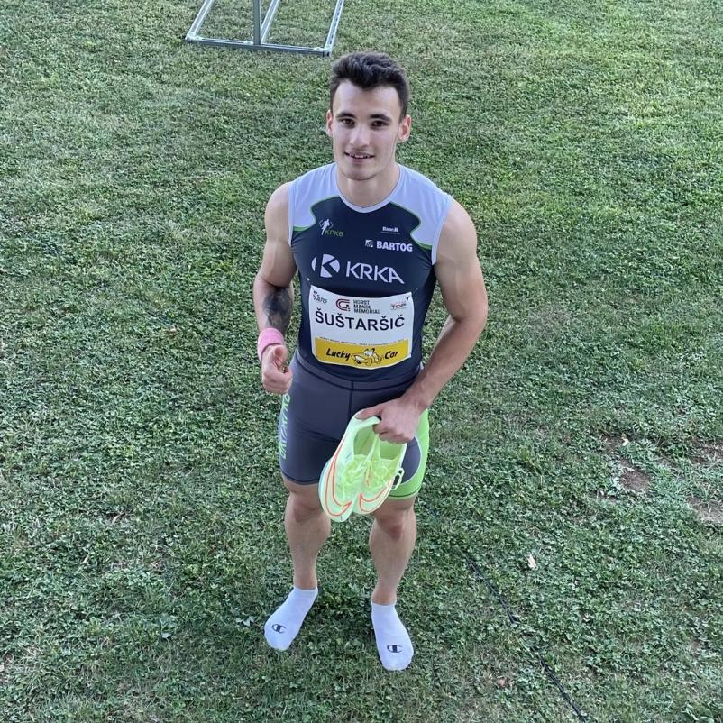 Vrhunski dosežki profesionalnega športnika, atleta in šprinterja Slovenija