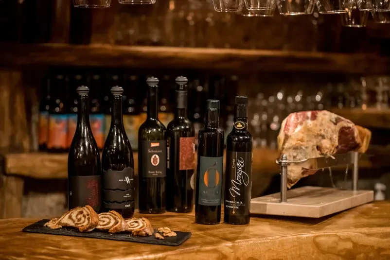 slovenian wines and dishes