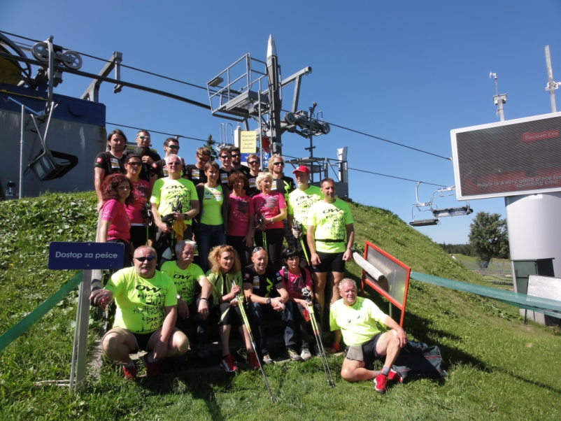 Učenje nordijske hoje Celje