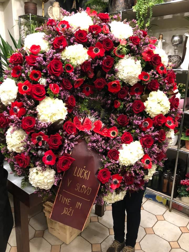 Cvetje za poroke in pogrebe Domžale