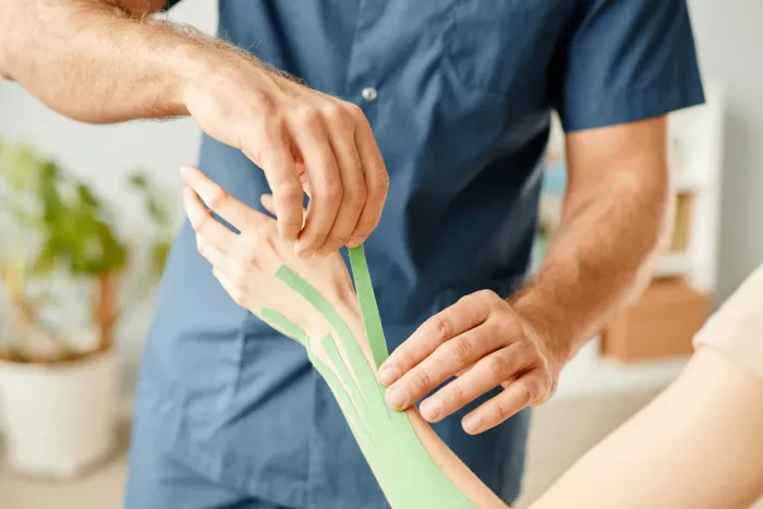 Kinezio taping