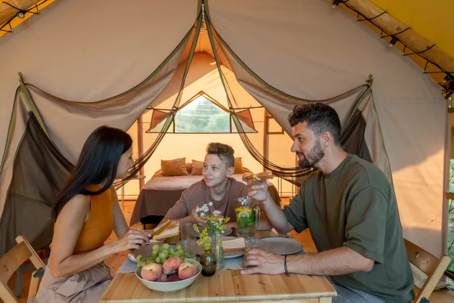 Glamping šotor