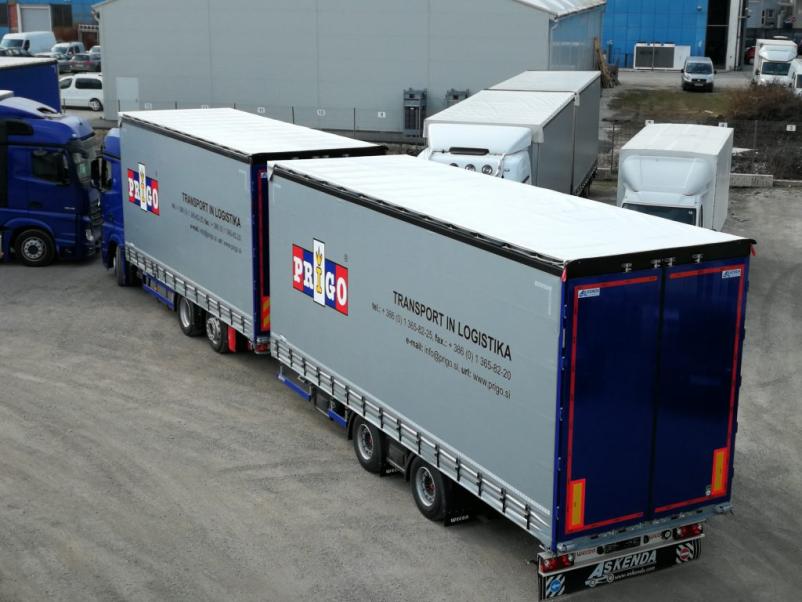 Kamionske ponjave Ljubljana, Slovenija