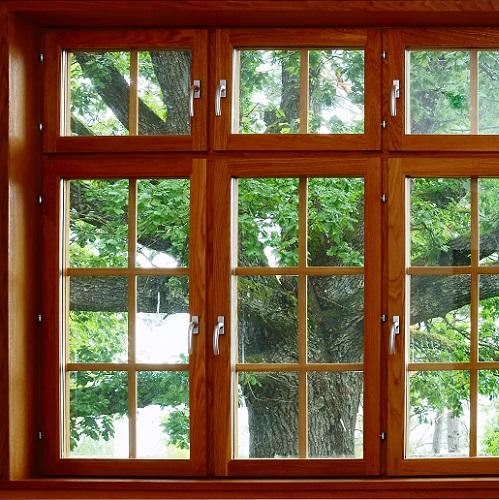 Lesena okna Gorenjska, Dolenjska