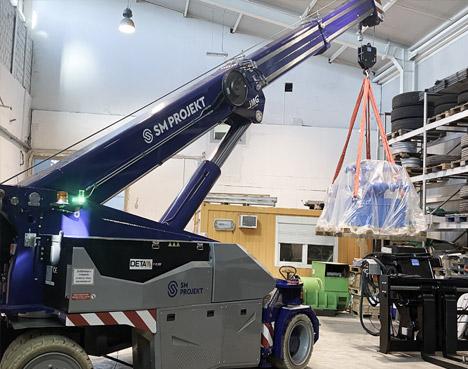 Hitra montaža industrijske opreme v Sloveniji