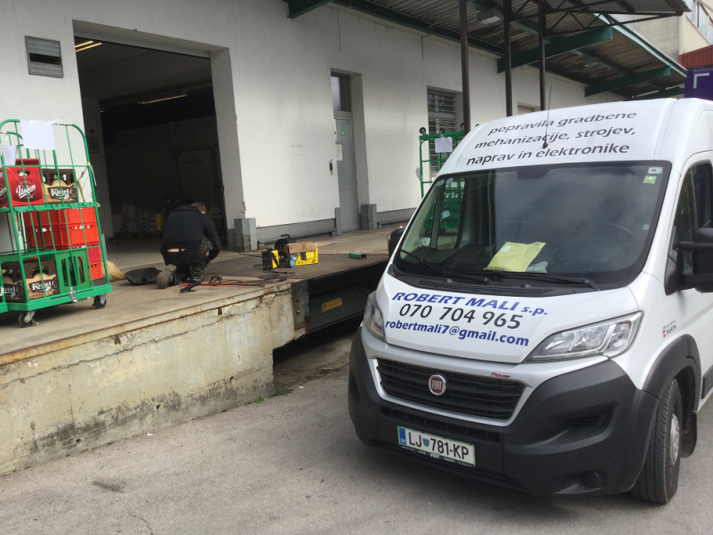 Popravila gradbene mehanizacije Slovenija