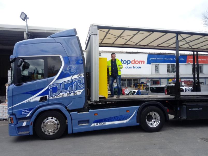 Mednarodni prevozi paletnega blaga po Evropi