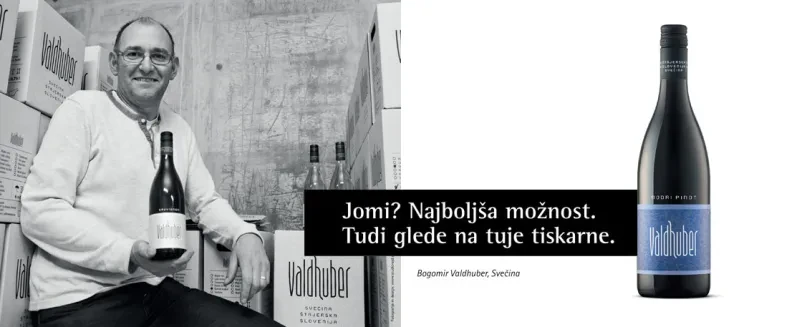 Samolepilne vinske etikete Slovenija